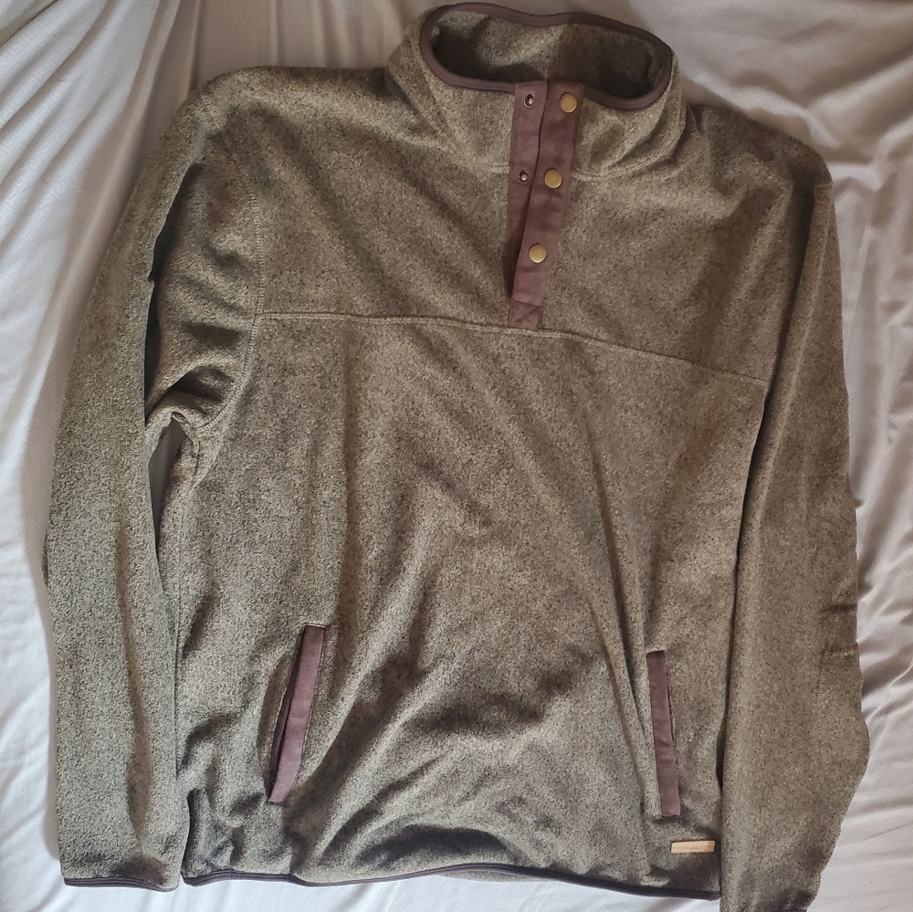 Powder River fleece pullover mens sweater